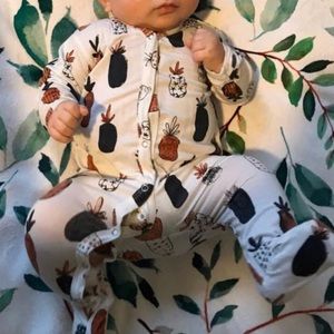 Spearmint baby onesie